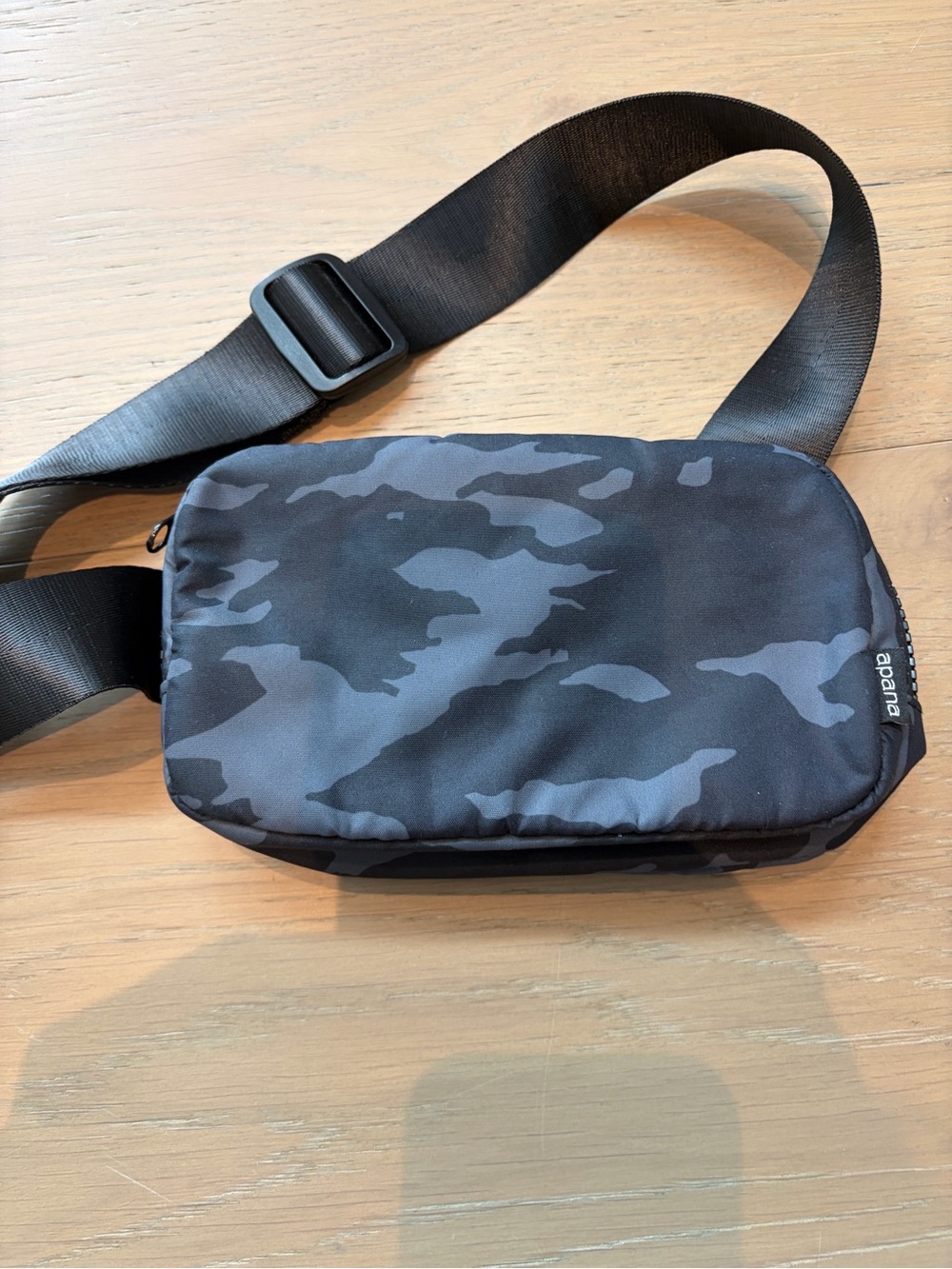 Black Camo Fanny pack  Sling Bag